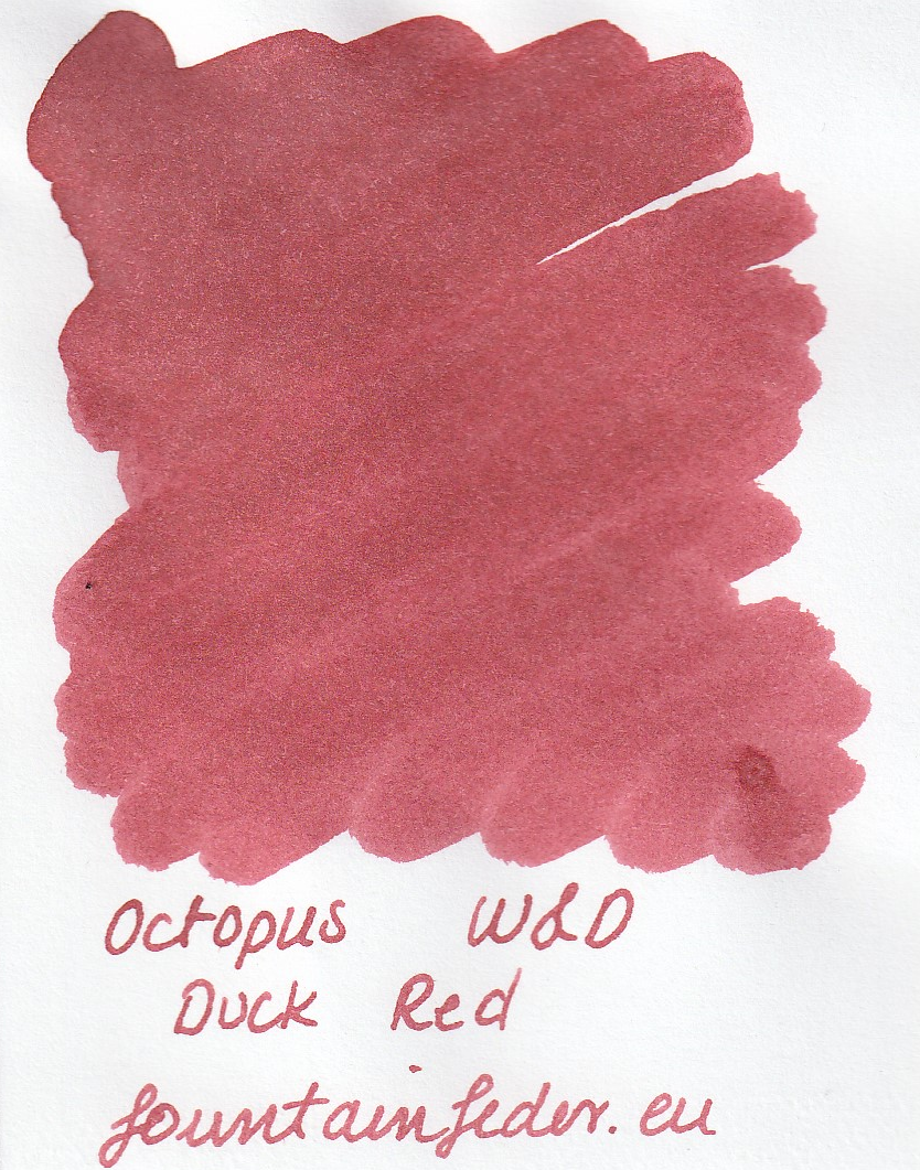 Octopus Fluids Write & Draw - Duck Red Ink Sample 2ml