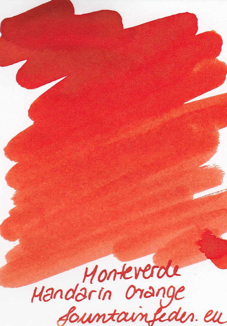 Monteverde  Mandarin Orange Ink Sample 2ml     Monteverde  Mandarin Orange Ink Sample 2ml
