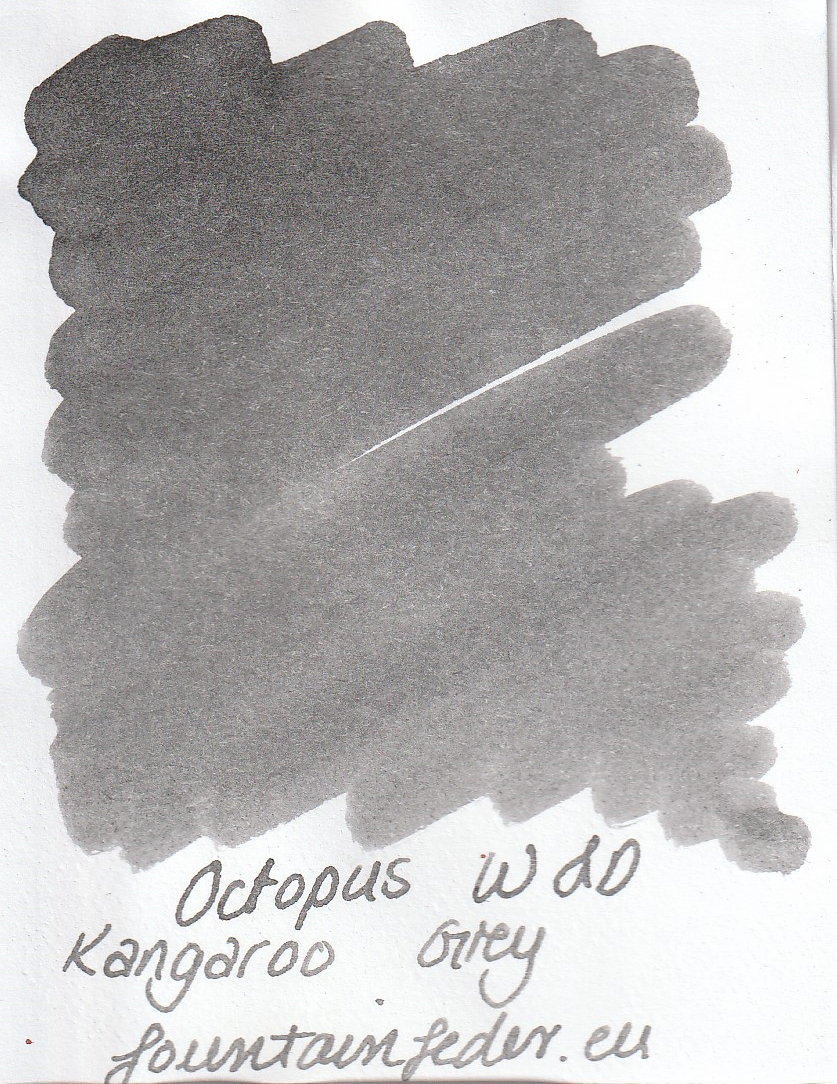 Octopus Fluids Write & Draw - Kangaroo Grey Ink Sample 2ml  