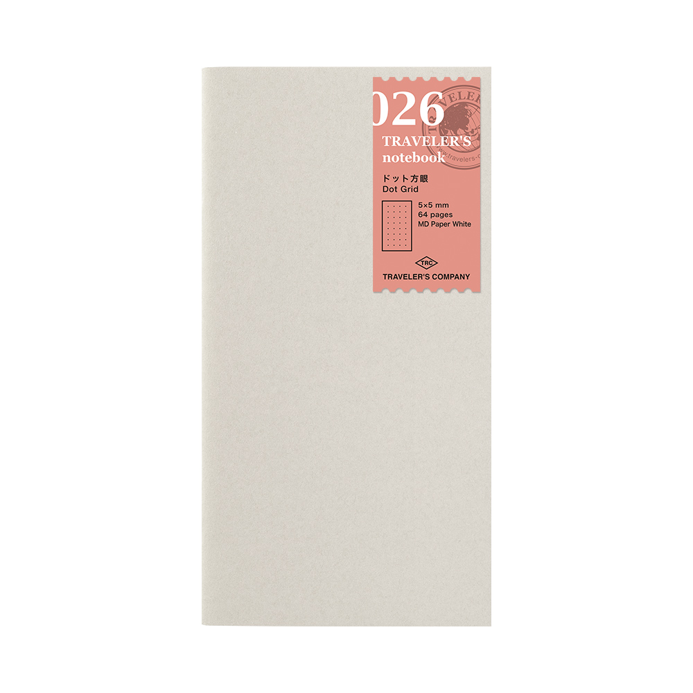 026. Dot Grid Notebook Refill Regular Size