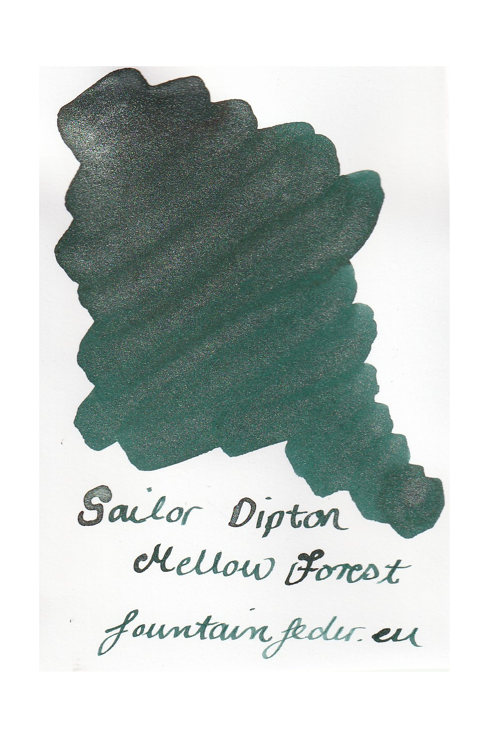 Sailor Dipton Ink - Mellow Forest Ink Sample 2ml  Sailor Dipton Ink - Mellow Forest Ink Sample 2ml