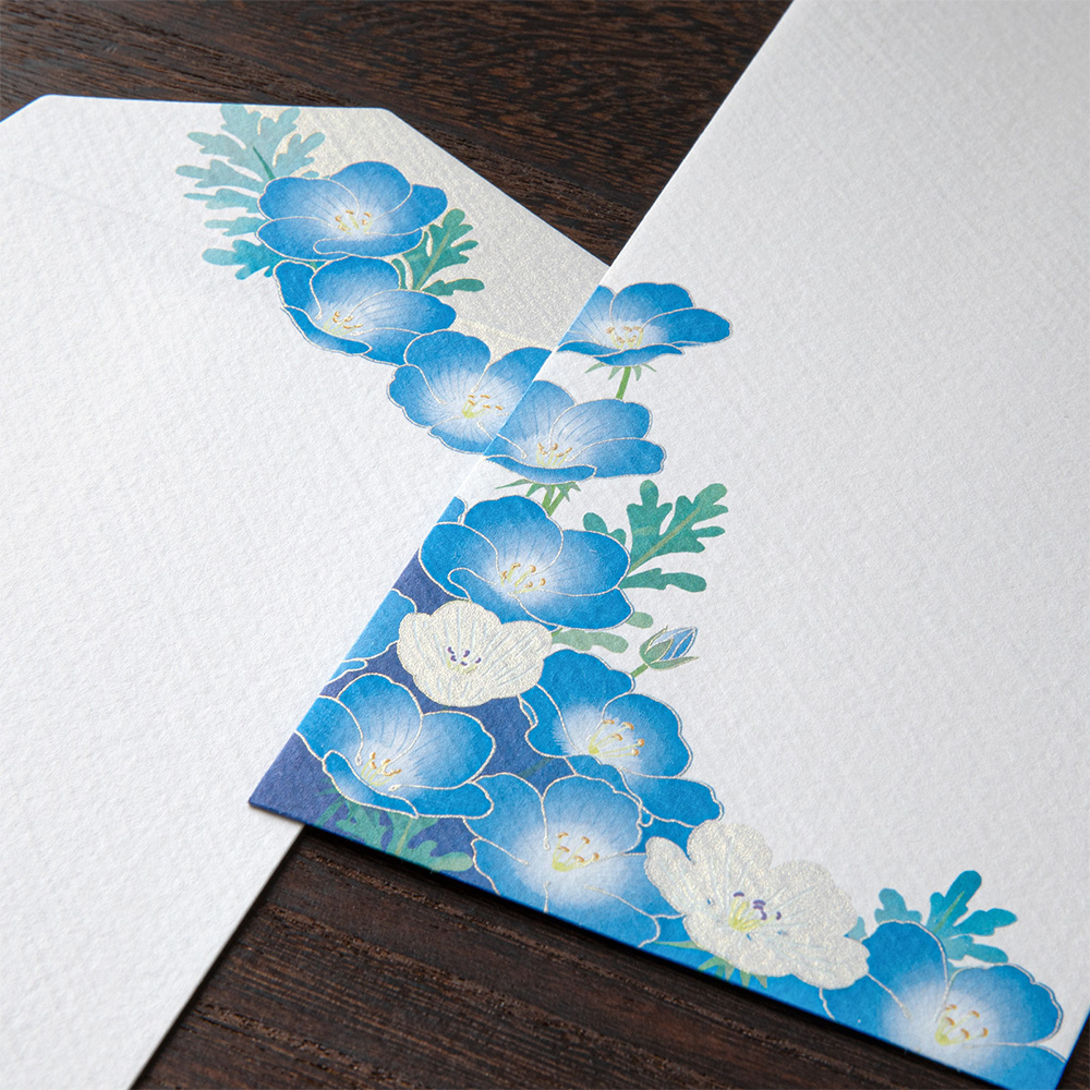 Midori Seasonal Stationery - Nemophila