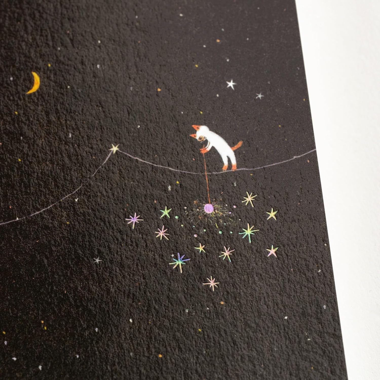 Hobonichi Hiroko Kubota - Another night of falling star sparkles - Notebook