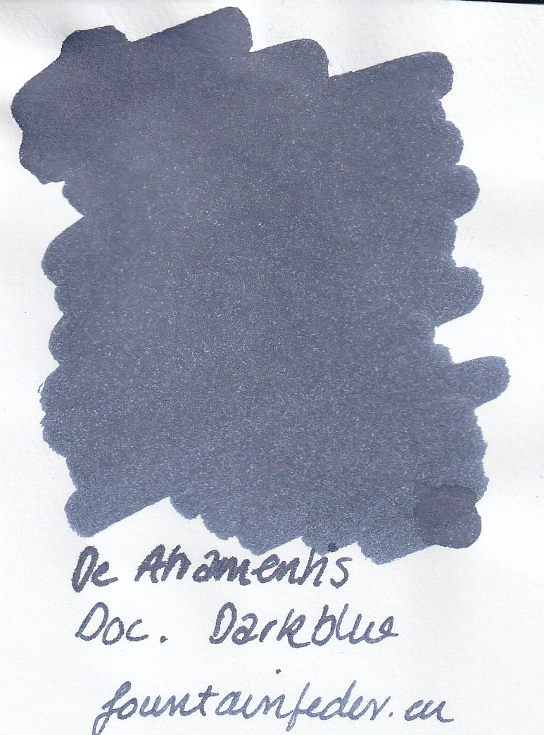 DeAtramentis Document Dark Blue - Ink Sample 2ml   DeAtramentis Document Dark Blue - Ink Sample 2ml