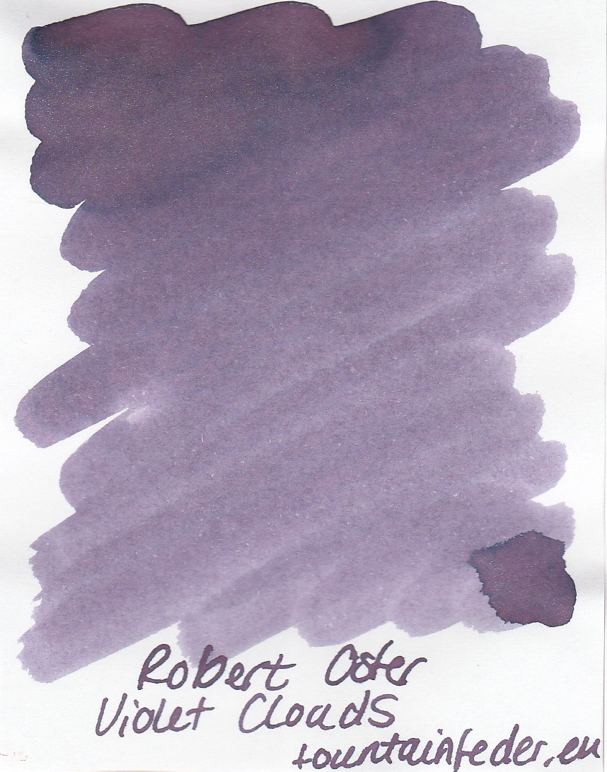 Robert Oster Shake`n`Shimmy - Violet Clouds Ink Sample 2ml   Robert Oster Shake`n`Shimmy - Violet Clouds Ink Sample 2ml