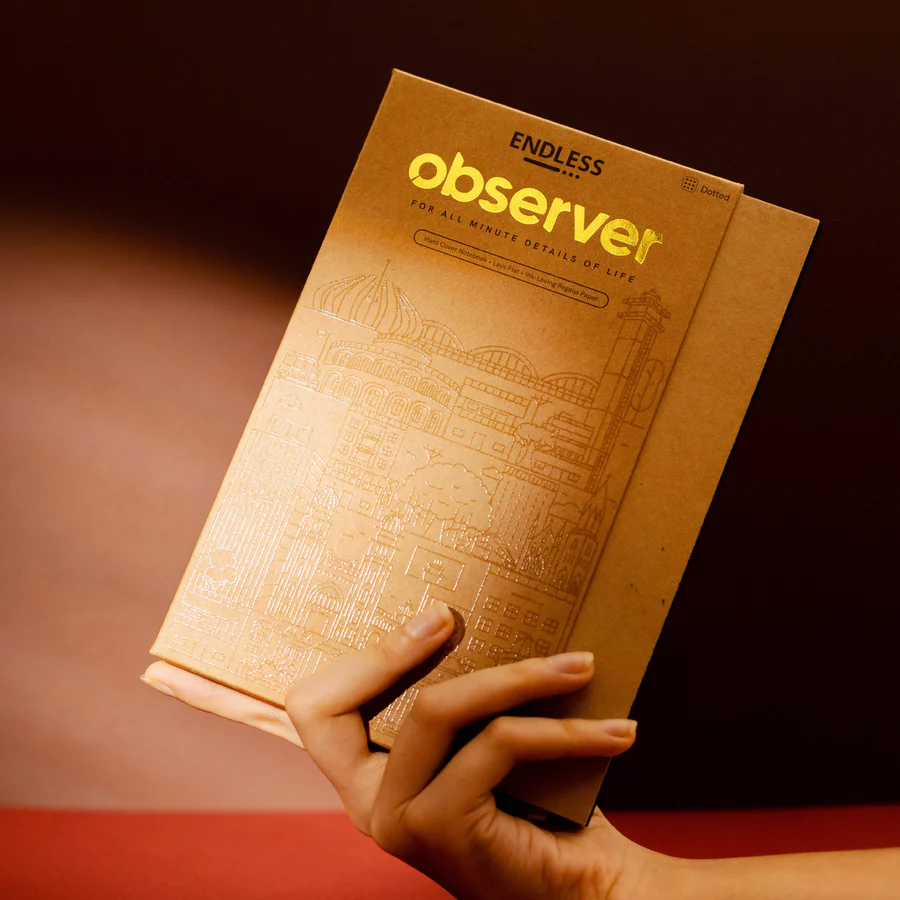 Endless Observer Notebook A5 Dot