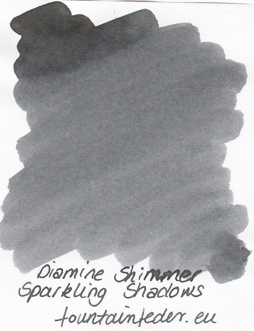 Diamine Shimmer Sparkling Shadows Ink Sample 2ml