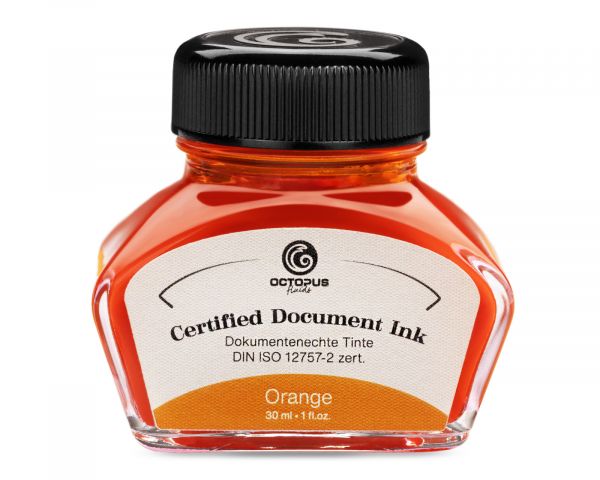 Octopus Document Ink - Orange 30ml