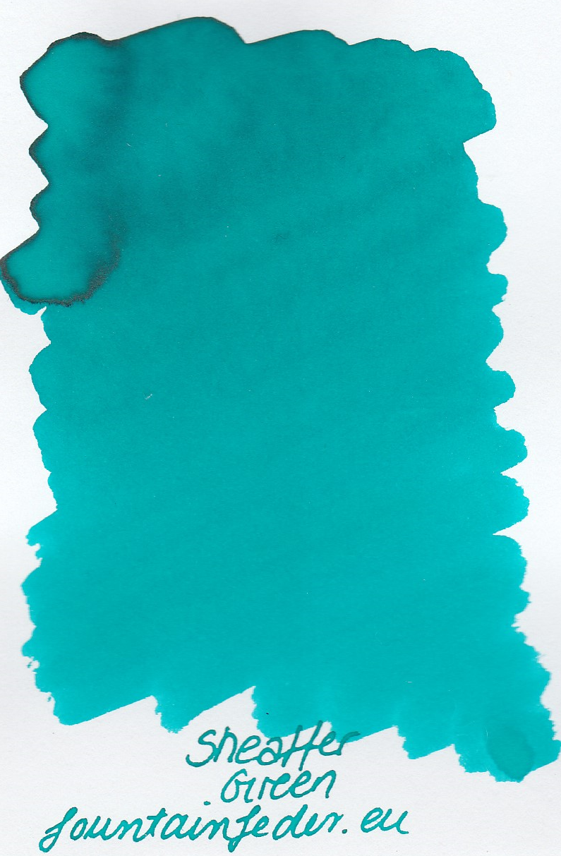 Sheaffer Green Ink Sample 2ml   Sheaffer Green Ink Sample 2ml