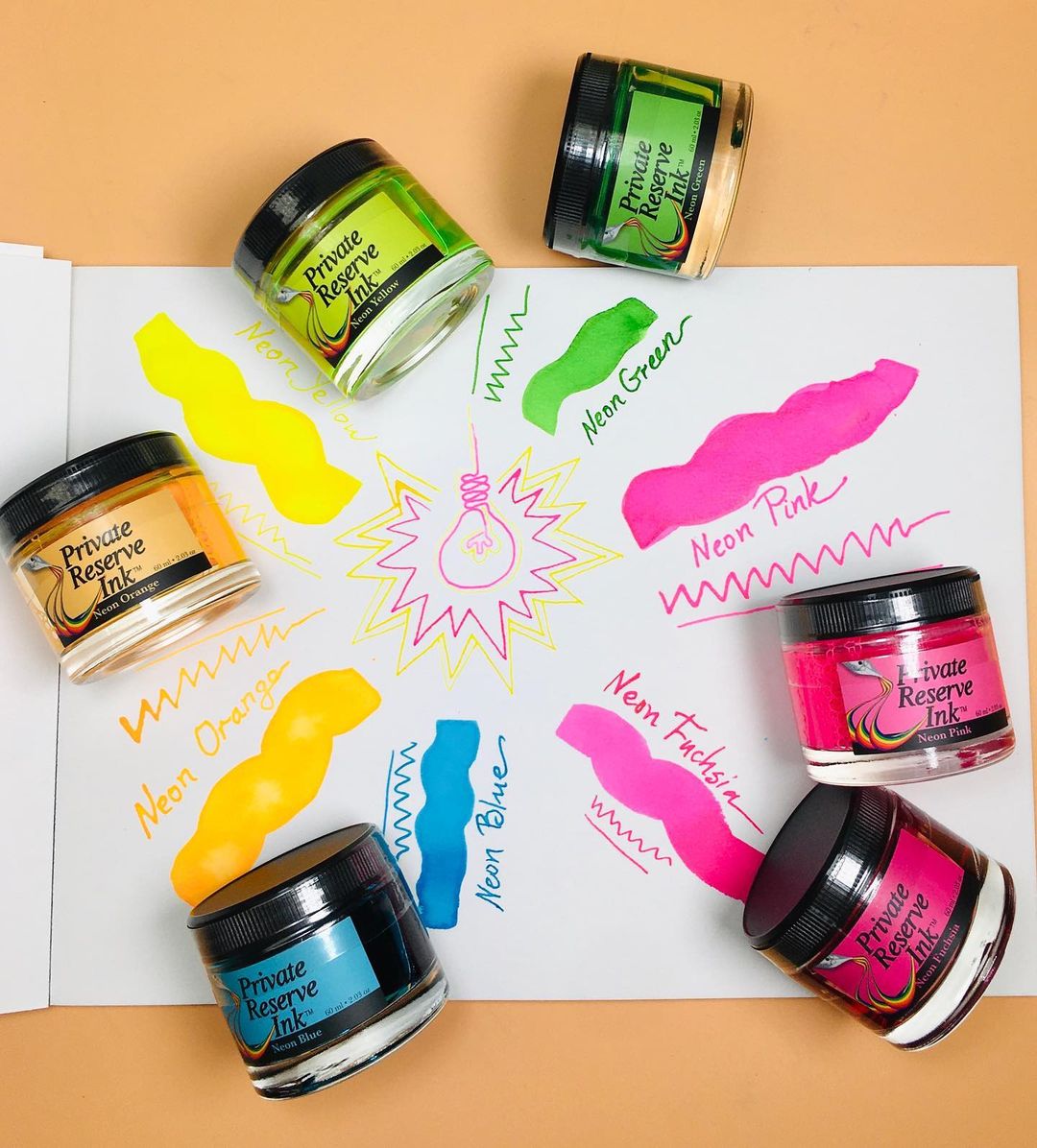 Private Reserve Neon  Ink Sample Set 
