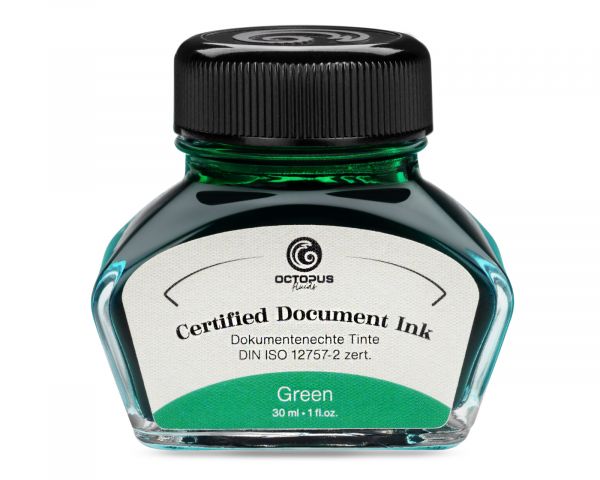 Octopus Document Ink - Green 30ml