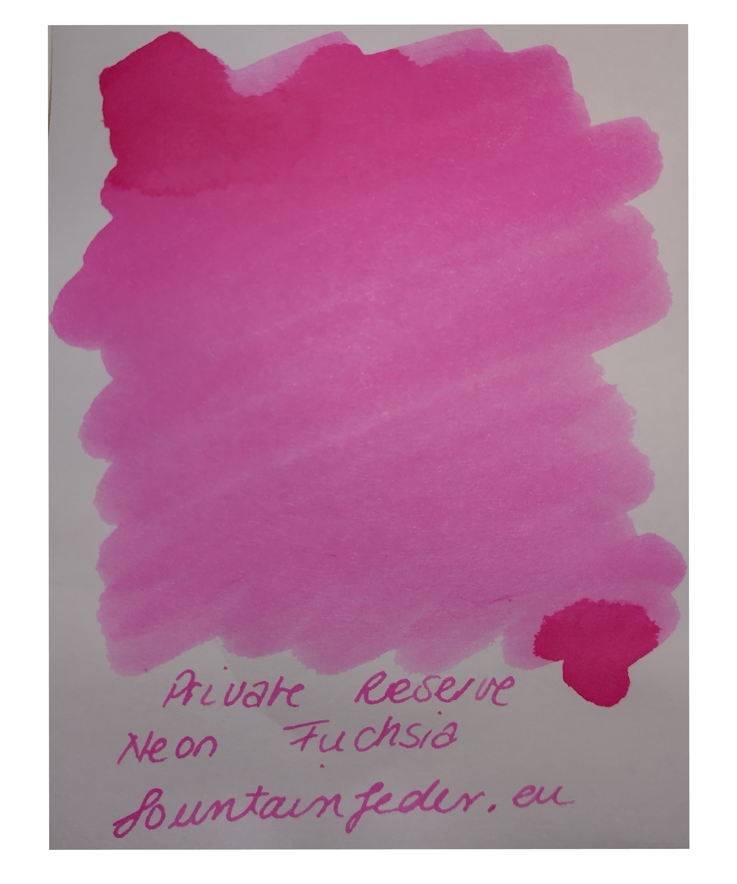 Private Reserve - Neon Fuchsia Ink Sample 2ml  