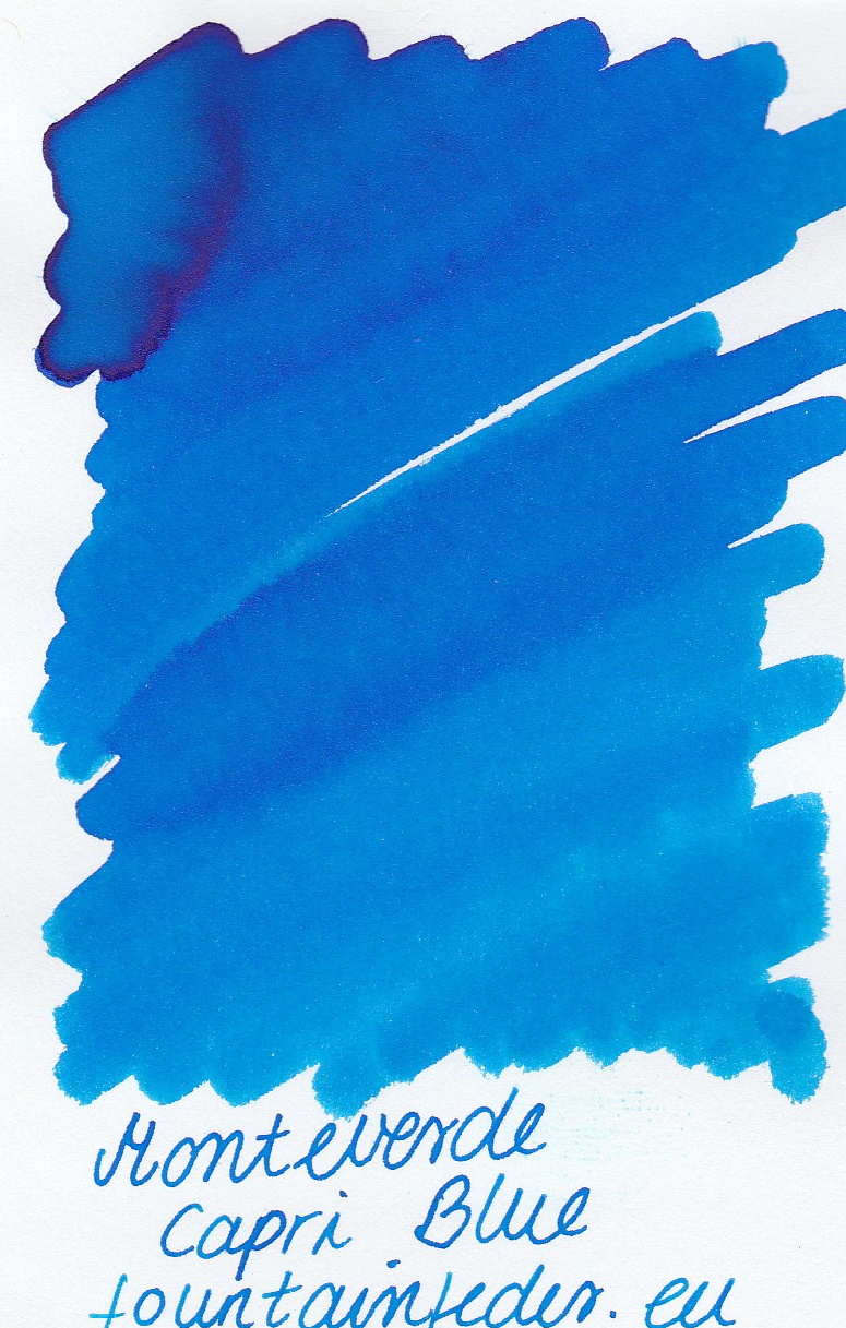 Monteverde  Capri Blue Ink Sample 2ml     Monteverde  Capri Blue Ink Sample 2ml