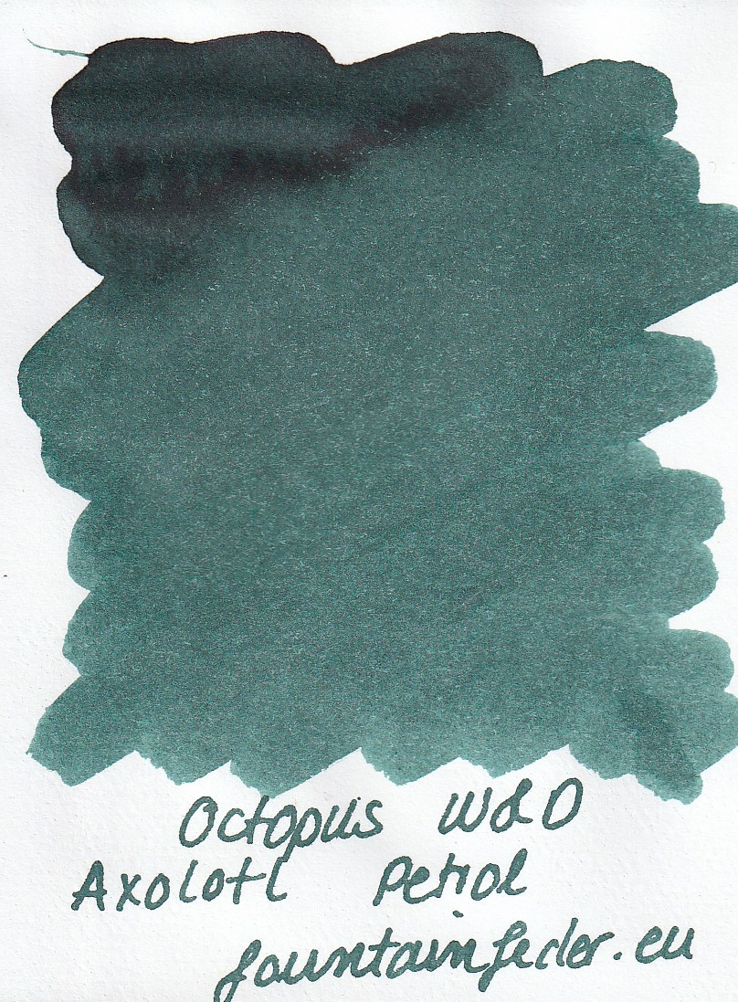 Octopus Fluids Write & Draw - Axolotl Petrol Ink Sample 2ml 