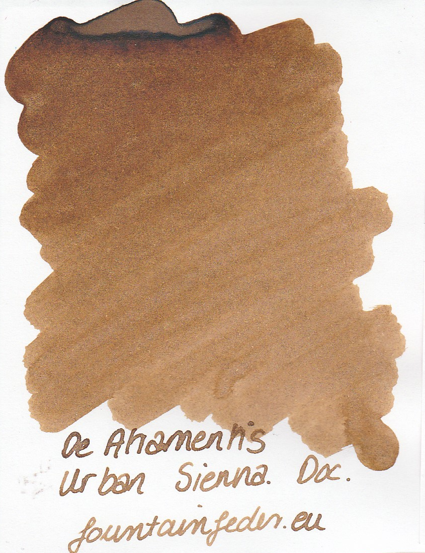 DeAtramentis Document Urban Sienna Ink Sample 2ml  DeAtramentis Document Urban Sienna Ink Sample 2ml