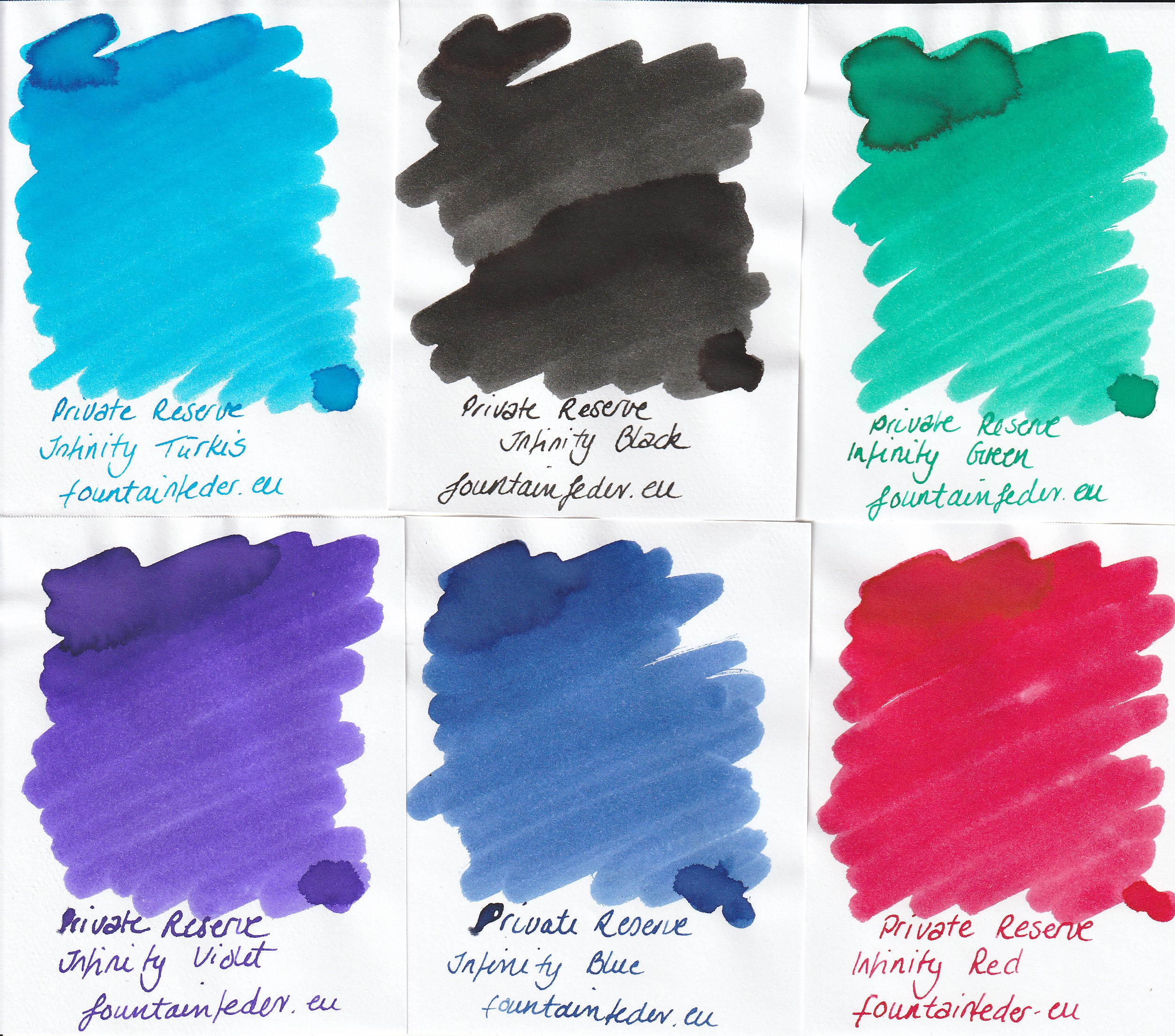 Private Reserve Infinity Ink Sample Set