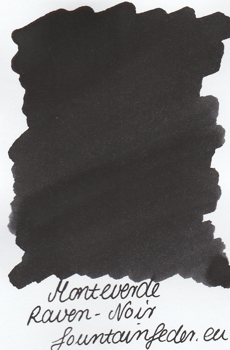 Monteverde Raven Noir Ink Sample 2ml    Monteverde Raven Noir Ink Sample 2ml
