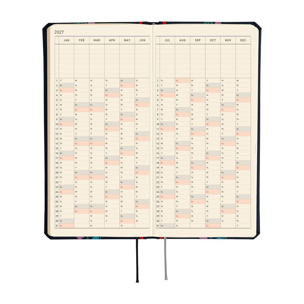 Hobonichi Yoshie Watanabe: Petit Bloom - 2027