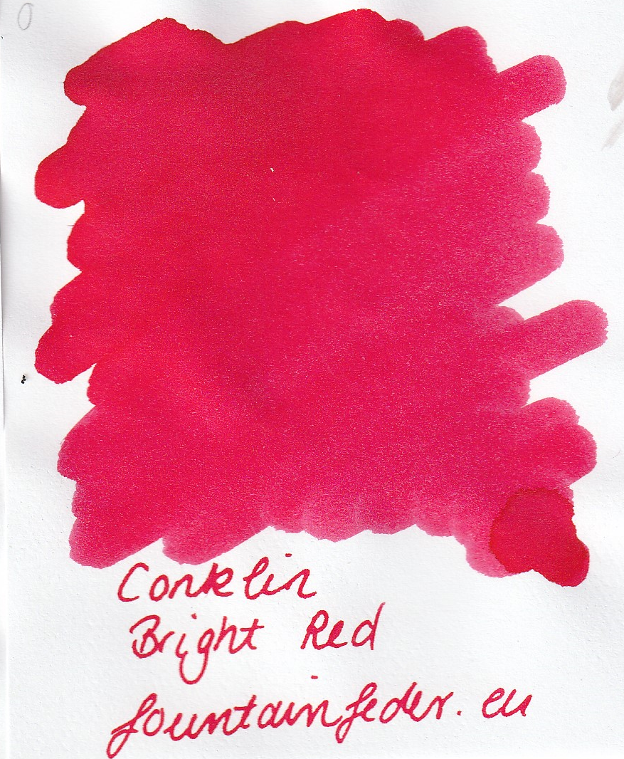Conklin -  Bright Red Sample 2ml 