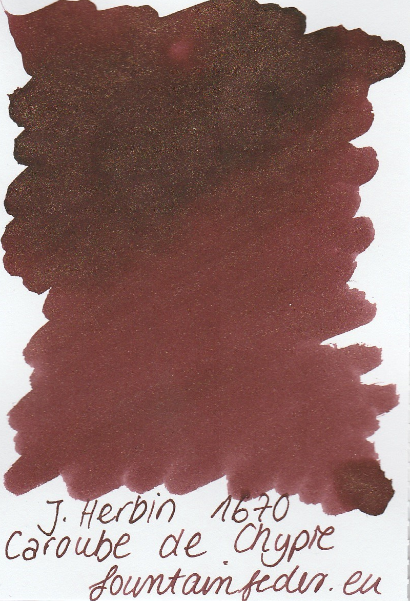 Herbin 1670 Caroube de Chypre Ink Sample 2ml Herbin 1670 Caroube de Chypre Ink Sample 2ml