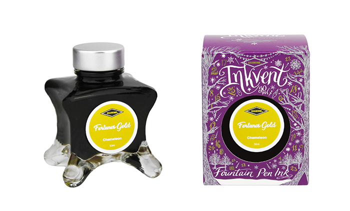 Diamine Inkvent Purple Edition - Fortunes Gold 50ml Diamine Inkvent Purple Edition - Fortunes Gold 50ml