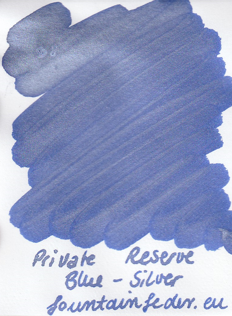 Private Reserve Pearlescent - Blue Silver Ink Sample 2ml   Private Reserve Pearlescent - Blue Silver Ink Sample 2ml
