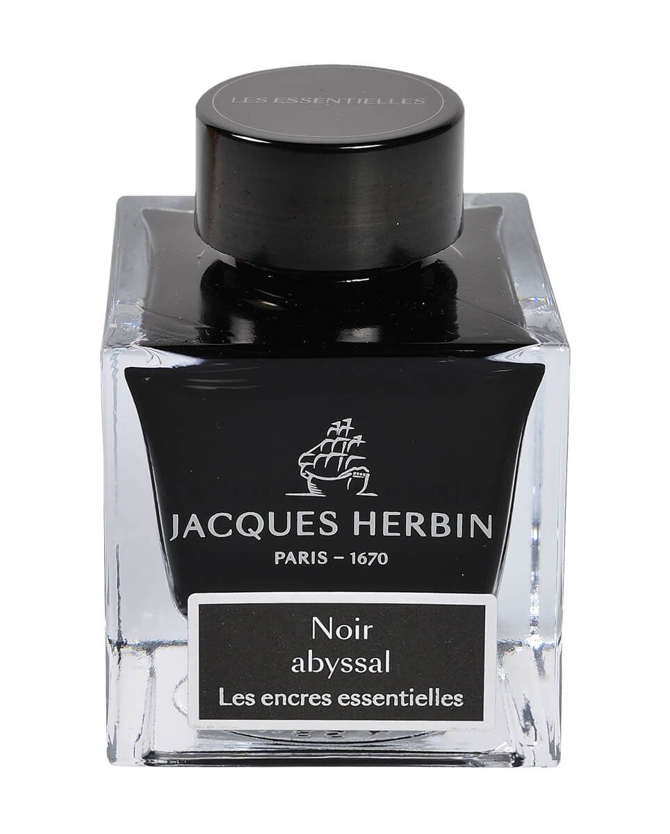 Jacques Herbin  - Noir Abyssal 50ml  Jacques Herbin  - Noir Abyssal 50ml