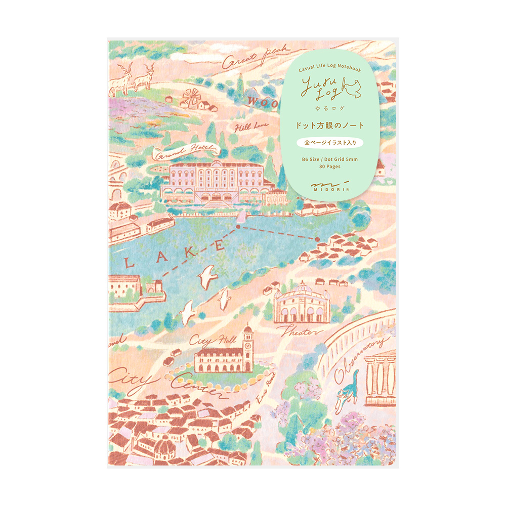 Yuru Log Notebook B6 Travel & Hotel