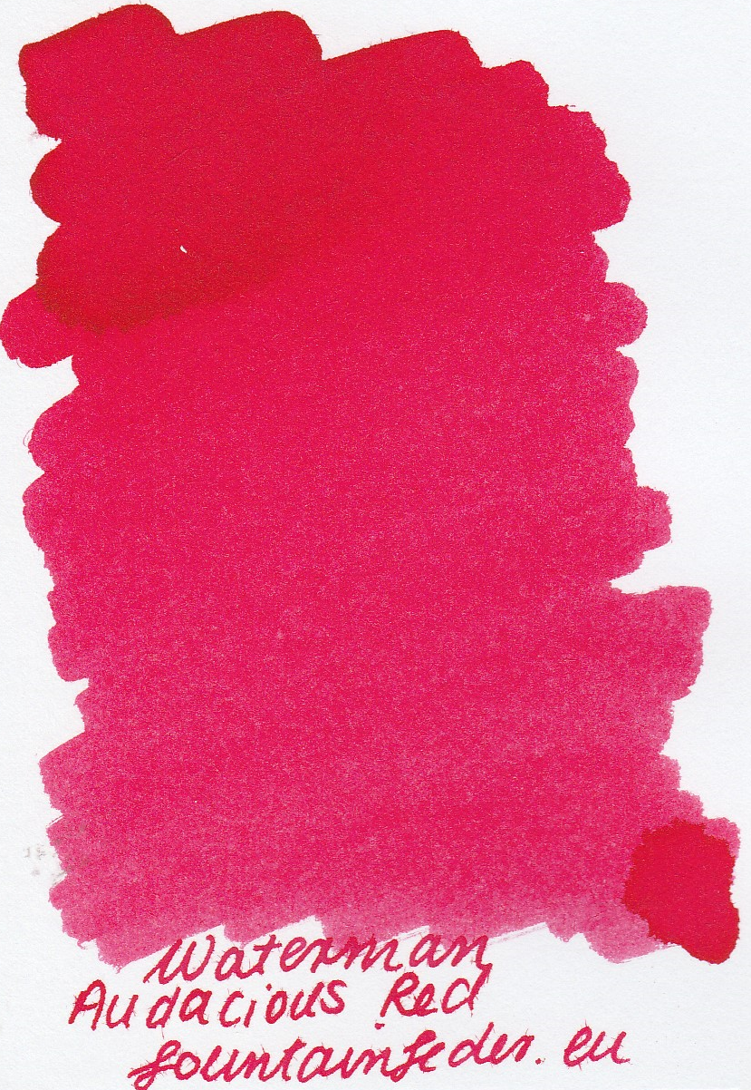 Waterman Audacious Red Ink Sample 2ml  Waterman Audacious Red Ink Sample 2ml