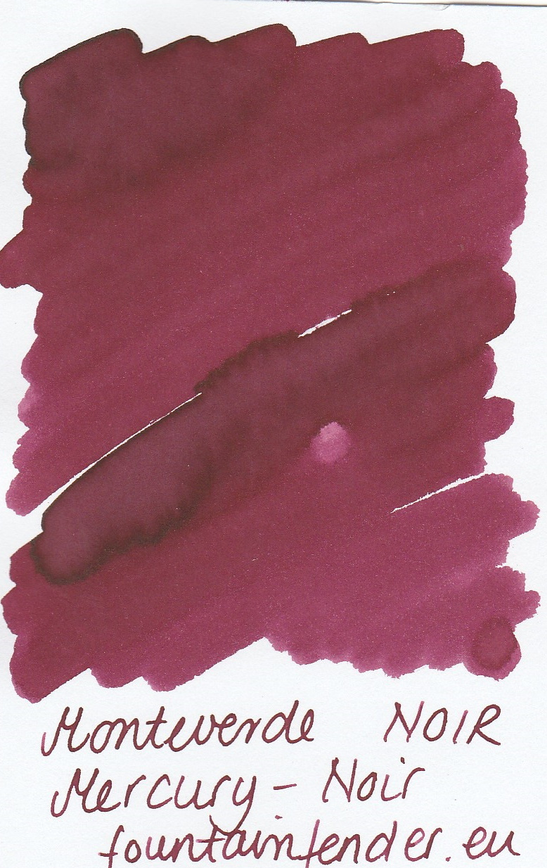 Monteverde Mercury Noir Ink Sample 2ml  Monteverde Mercury Noir Ink Sample 2ml