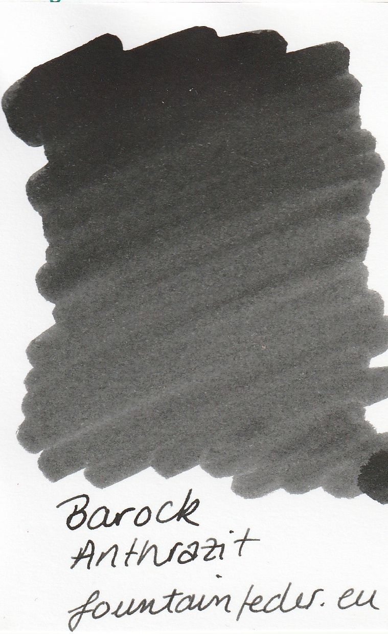 Barock Anthrazite Ink Sample 2ml Barock Anthrazite Ink Sample 2ml