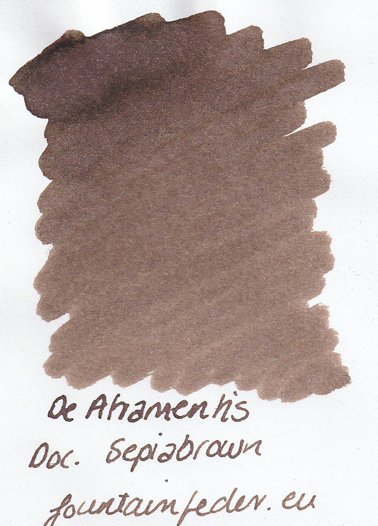 DeAtramentis Document Sepiabrown - Ink Sample 2ml  DeAtramentis Document Sepiabrown - Ink Sample 2ml