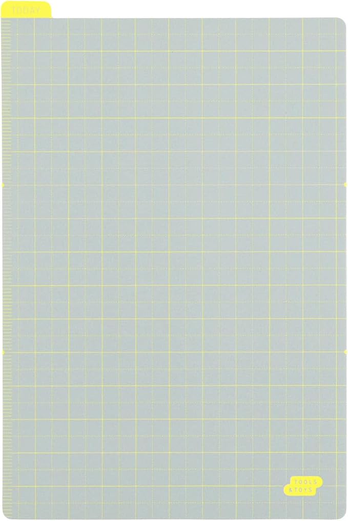 Hobonichi Pencil Board Ice Gray x Yellow