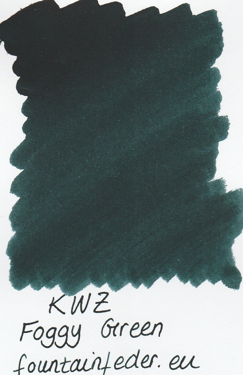 KWZ Foggy Green Ink Sample 2ml     KWZ Foggy Green Ink Sample 2ml