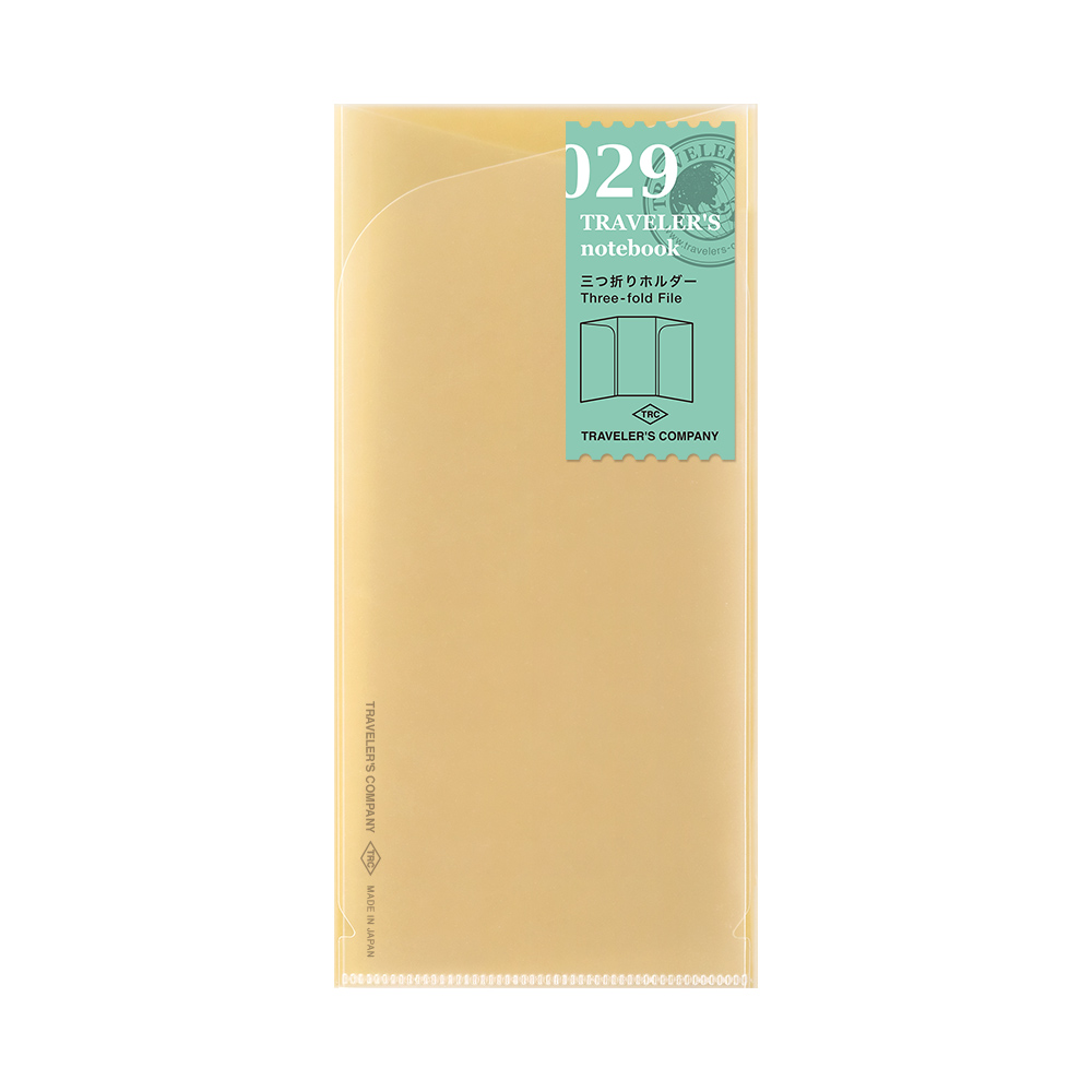 029. Three Fold File Regular Size