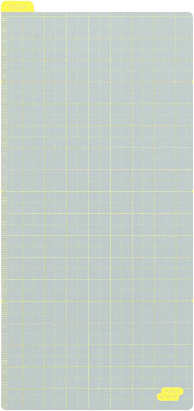 Hobonichi Pencil Board Ice Gray x Yellow