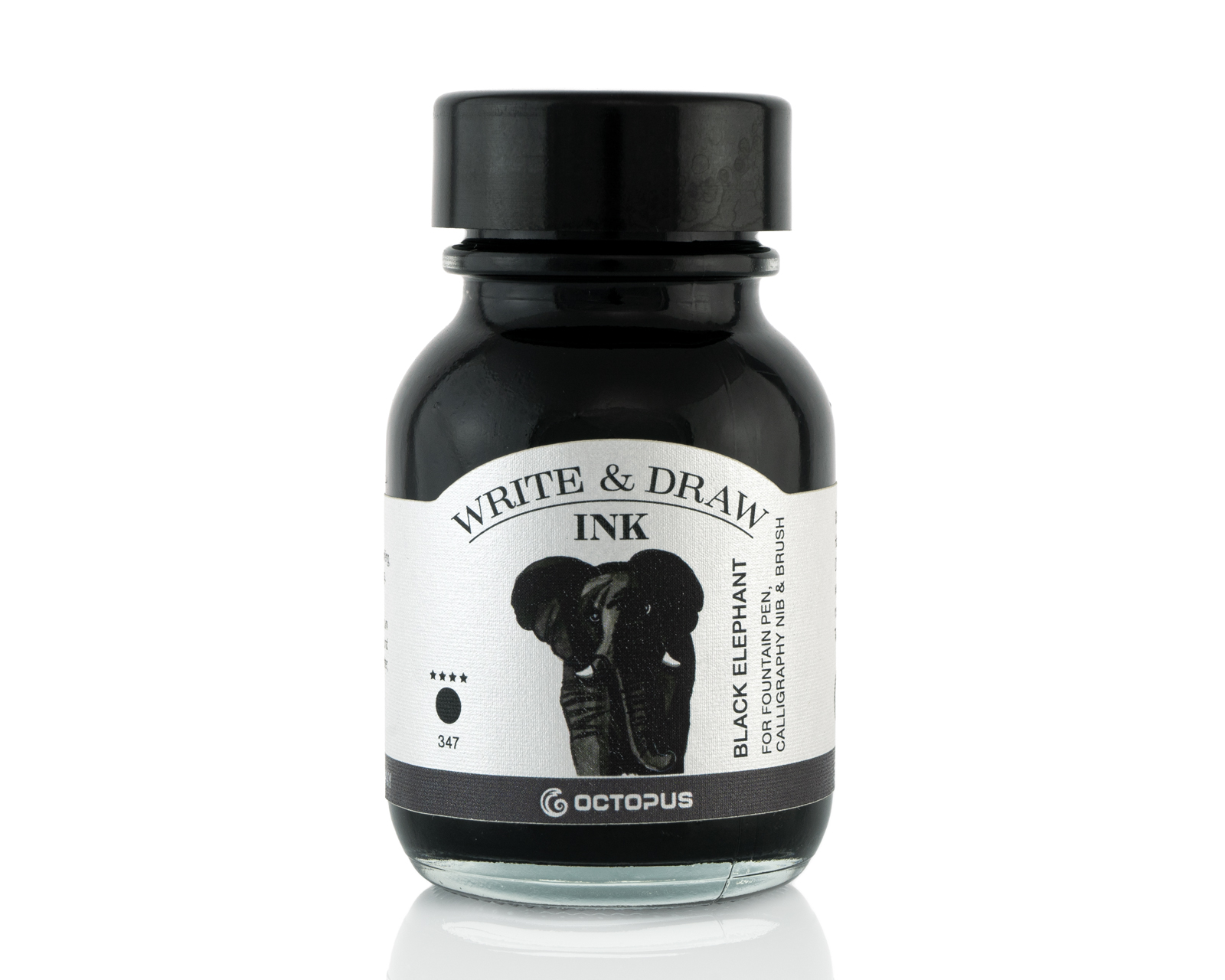 Octopus Write & Draw -  Elephant Black 50ml  Octopus Write & Draw -  Elephant Black 50ml