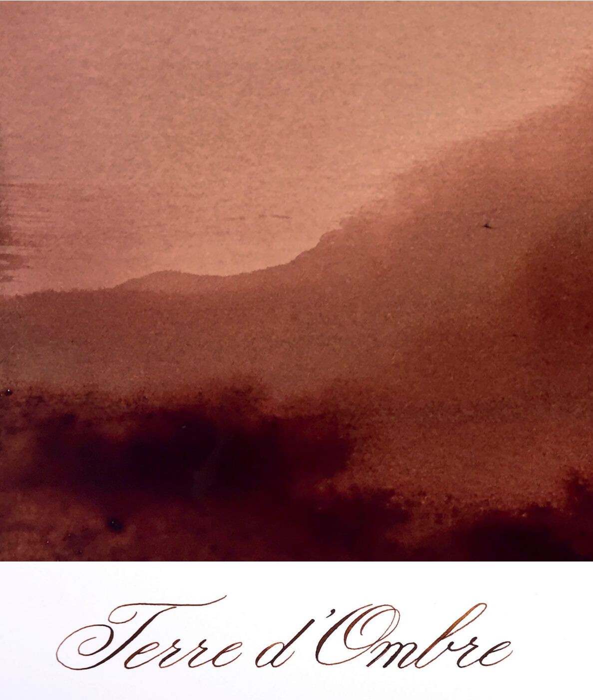 Jacques Herbin  - Terre d'Ombre Ink Sample 2ml  Jacques Herbin  - Terre d'Ombre Ink Sample 2ml