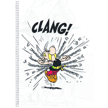Asterix by Clairefontaine A5 Wirebound Notepad