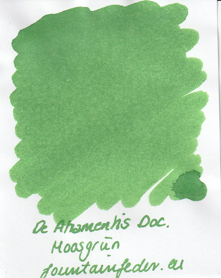 DeAtramentis Document Moosgrün - Ink Sample 2ml  DeAtramentis Document Moosgrün - Ink Sample 2ml