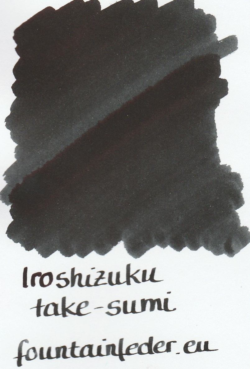 Pilot Iroshizuku Take-Sumi 2ml Ink Sample Pilot Iroshizuku Take-Sumi 2ml Ink Sample