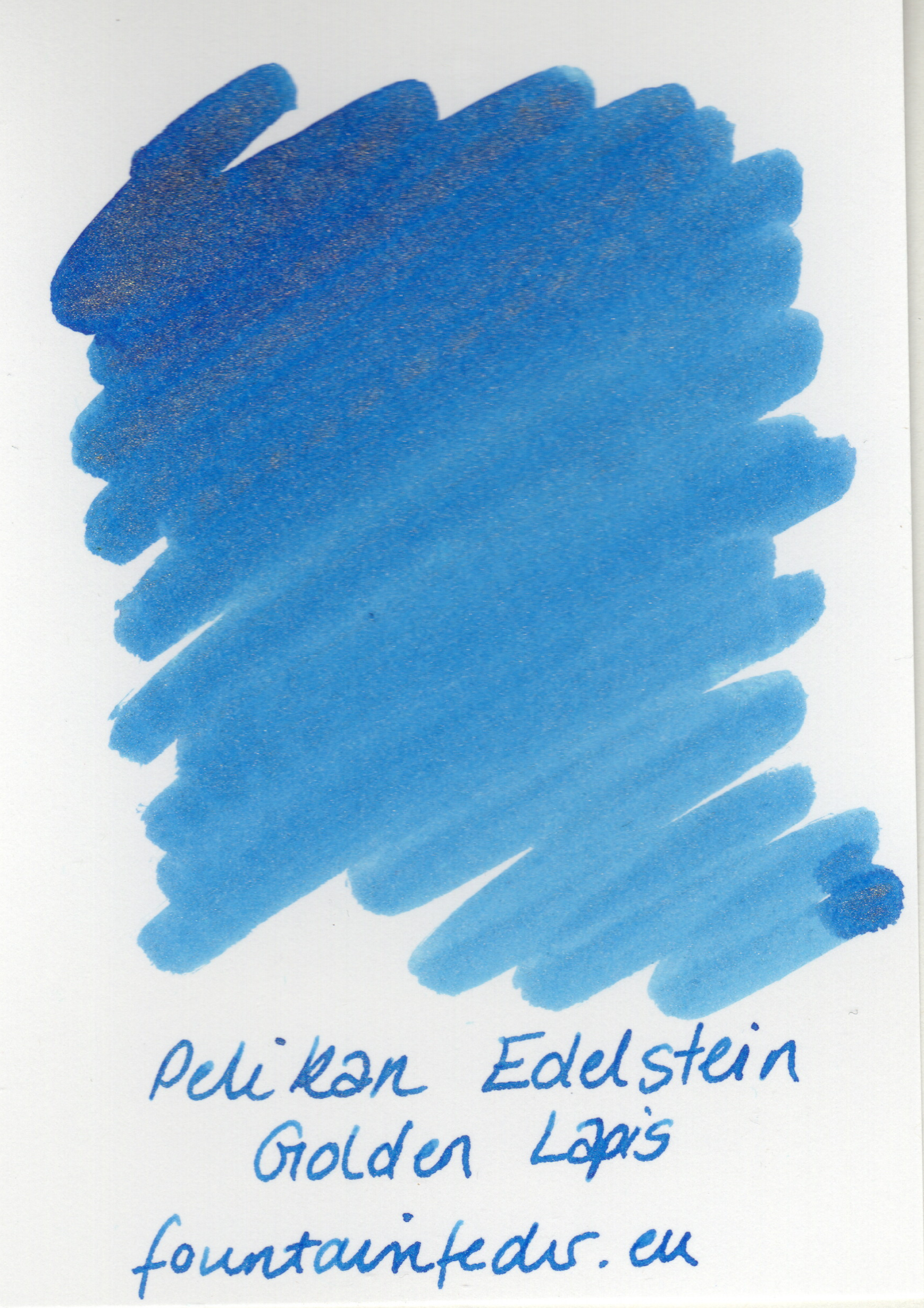 Pelikan Edelstein Golden Lapis  Ink Sample 2ml