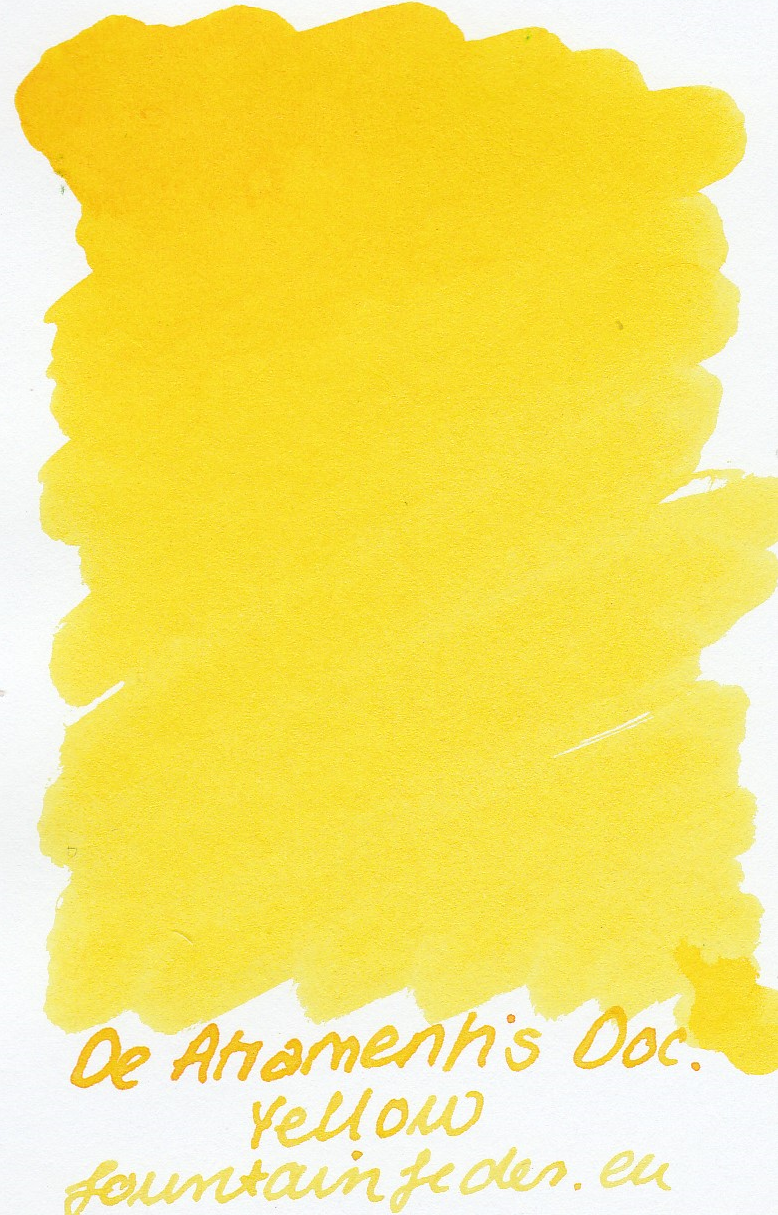 DeAtramentis Document Yellow- Ink Sample 2ml