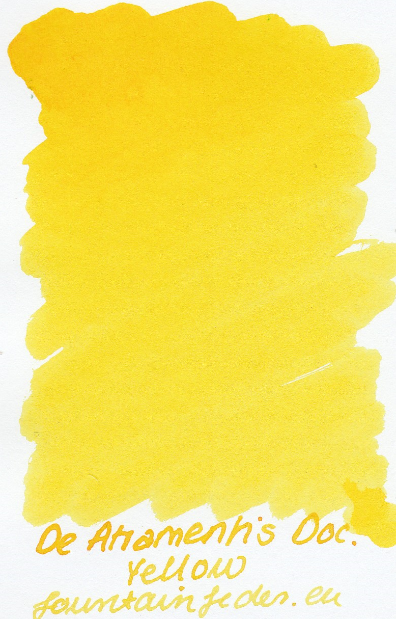 DeAtramentis Document Yellow- Ink Sample 2ml DeAtramentis Document Yellow- Ink Sample 2ml