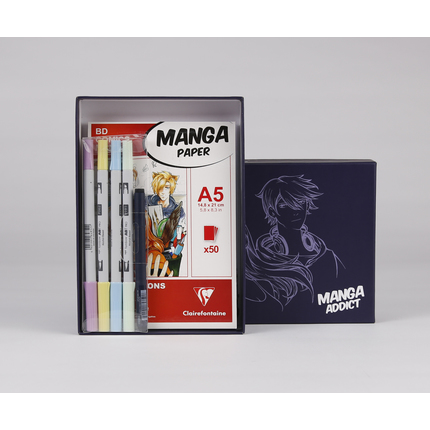 Manga Addict Set - Clairefontaine & Tombow