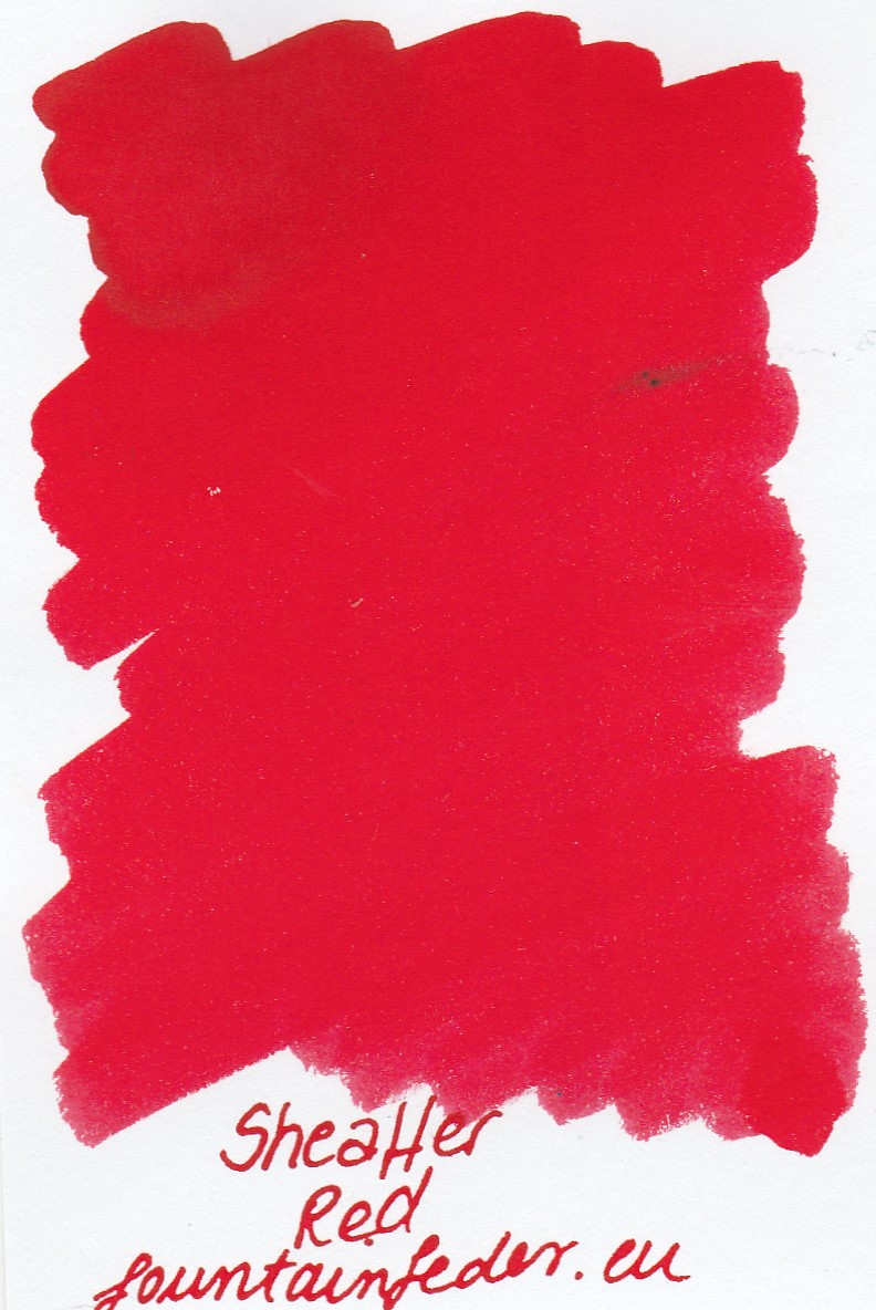 Sheaffer Red Ink Sample 2ml    Sheaffer Red Ink Sample 2ml