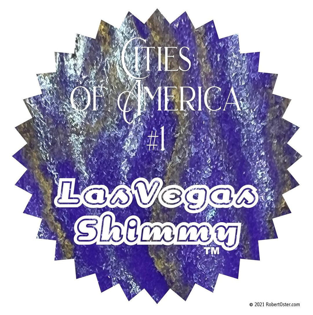 Robert Oster Cities of America - Las Vegas Shimmy Ink Sample 2ml  