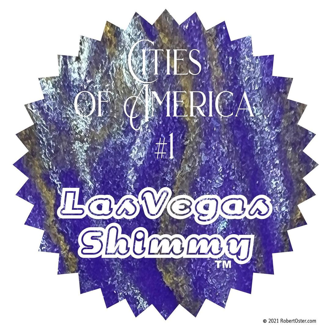 Robert Oster Cities of America - Las Vegas Shimmy Ink Sample 2ml   Robert Oster Cities of America - Las Vegas Shimmy Ink Sample 2ml