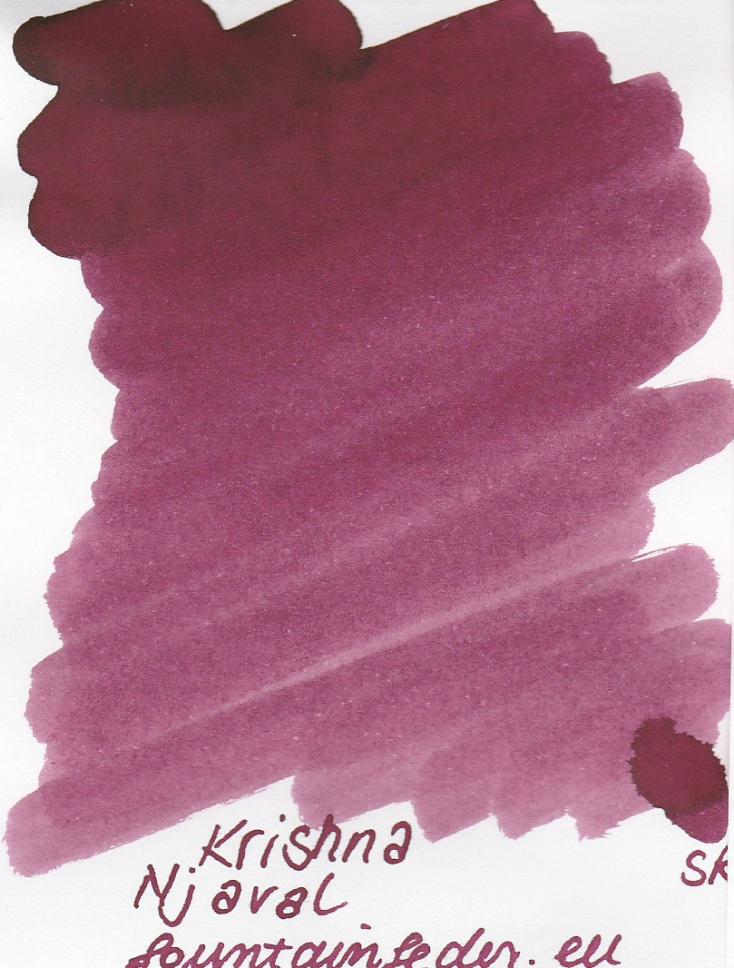 Krishna SR Njaval Ink Sample 2ml  