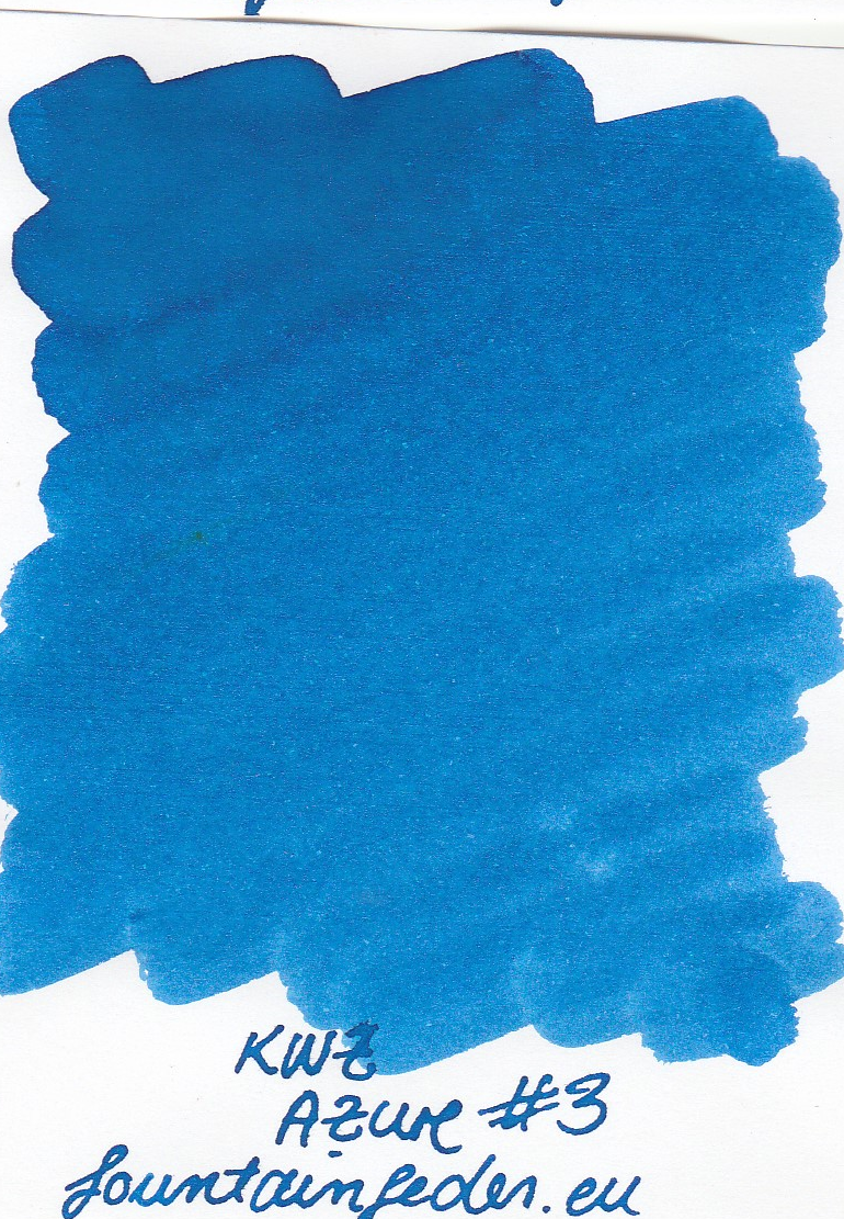 KWZ Azure #3 Ink Sample 2ml KWZ Azure #3 Ink Sample 2ml